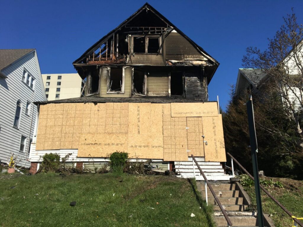 Burnt House Modum Ladder Fire Escape Ladder